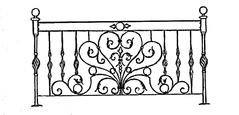 кованый балкон, кованые элементы